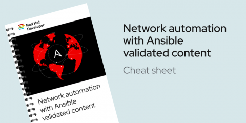 Network automation with Ansible validated content